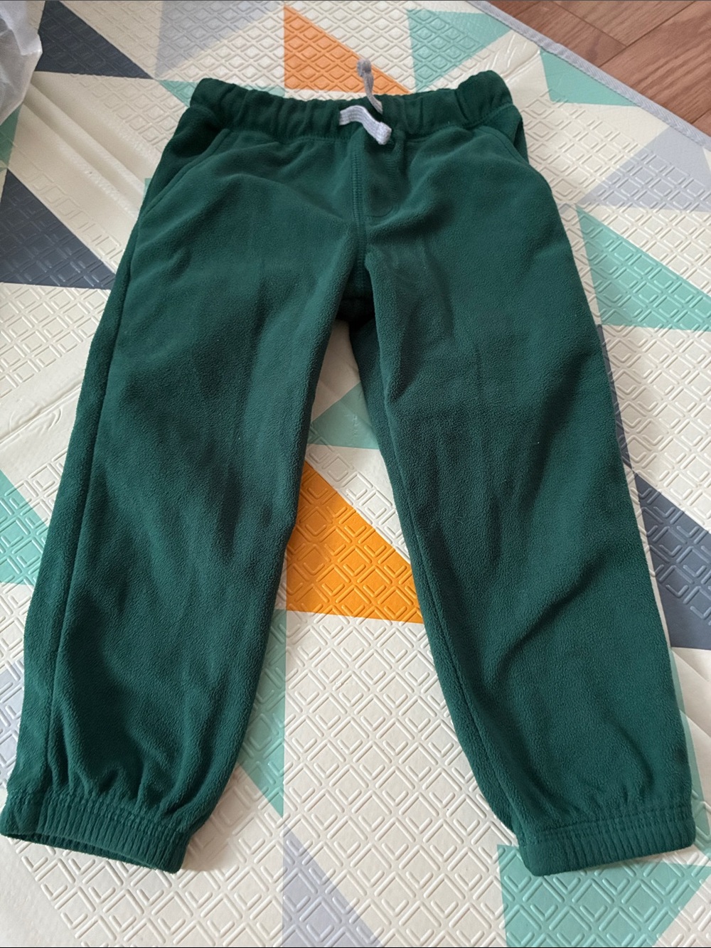 20/25$ 🧸 Kids Fleece Jogger Pants - Dark Green